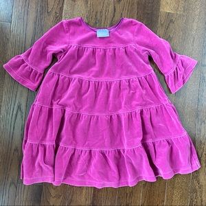 Hanna Andersson tiered trapeze dress